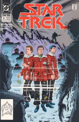 STAR TREK  #5;  DC 1991 ; FN; Direct edition; Kirk; Spock; McCoy; VF