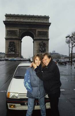 Desiree Nosbusch, Georg Bossert, Gala of Hits, Arc de Triomp - 1985 Old Photo