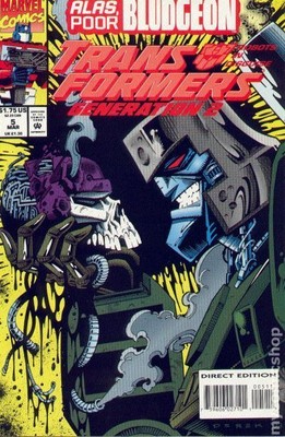 Transformers Generation 2 #5 FN/VF 7.0 1994 Stock Image