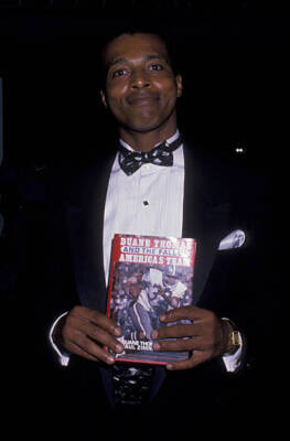 Duane Thomas attends AIDS Benefit Gala on June 8, 1989 aboar - 1989 Old Photo 2