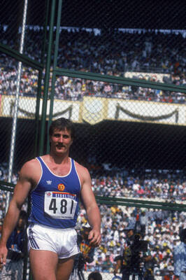 East German Discus Thrower Jurgen Schult Olympics 1988 Photo