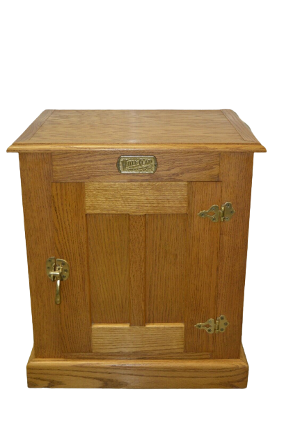 White Clad Ice Box Simmons Hardware End Table Chest Nightstand
