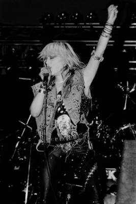 German Rock Singer Doro Pesch No 11 Old Music Photo