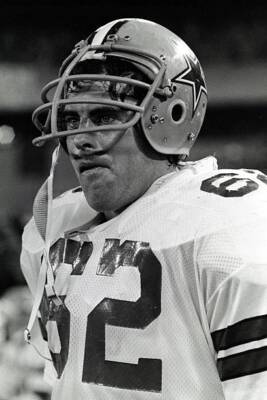 Offensive Lineman John Fitzgerald Of The Dallas Cowboys Nfl 1977 OLD PHOTO