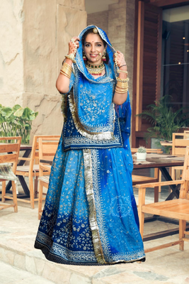 Silk rajputi poshak 2025