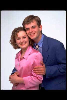Chloe Newsome and Simon Gregson as Vicky and Steve McDonald in tel - TV Photo 14