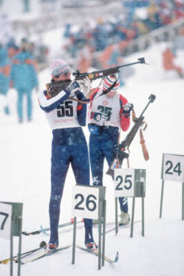 Glen Eberle USA Mens 20 kilometer Biathlon Winter Olympic Games 1984 Old Photo 4