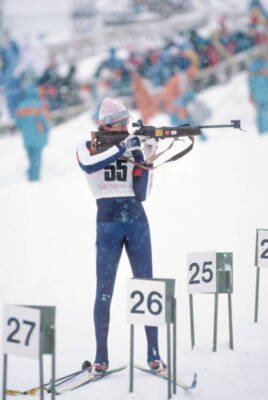 Glen Eberle USA Mens 20 kilometer Biathlon Winter Olympic Games 1984 Old Photo 7