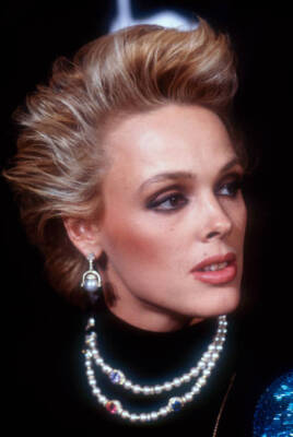 Danish model and actress Brigitte Nielsen attends a ceremony with - Old Photo 3