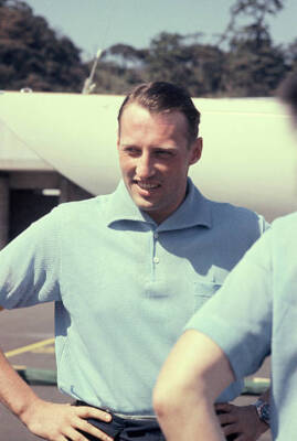 Prince Harald Of Norway Attends A Training Session Ahead Of The 1964 Old Photo 2