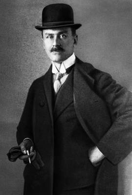 Mann Thomas Writer Nobel Prize laureate Portrait ca 1920 Old Photo