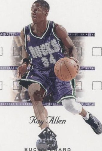 2001-02 SP Authentic - Ray Allen #48