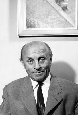 1960 Lazlo Biro Who Designed The First Ballpoint Pen In 1938 Old Photo