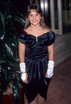 Marcie Leeds attends the 10th Annual Youth in Film Awards on - 1989 Old Photo