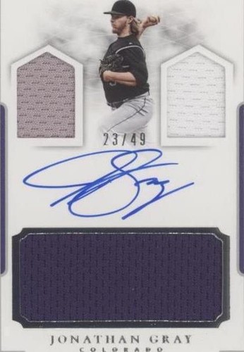 2016 Panini National Treasures - Jon Gray #PCS-JG