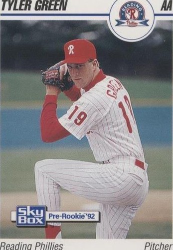 1992 SkyBox Pre-Rookie - Tyler Green #229