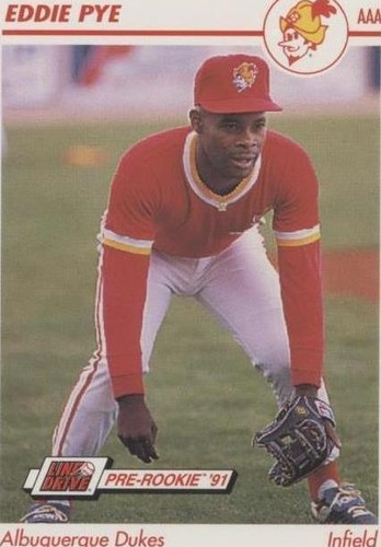 1991 Line Drive Pre-Rookie - Eddie Pye #18