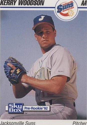 1992 SkyBox Pre-Rookie - Kerry Woodson #160