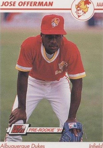 1991 Line Drive Pre-Rookie - Jose Offerman #17