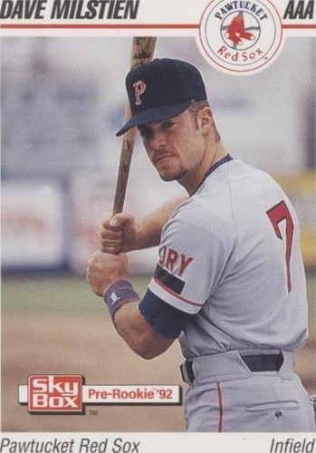 1992 SkyBox Pre-Rookie - David Milstien #163