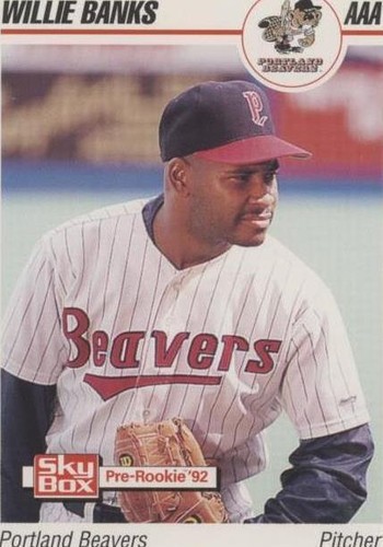 1992 SkyBox Pre-Rookie - Willie Banks #182