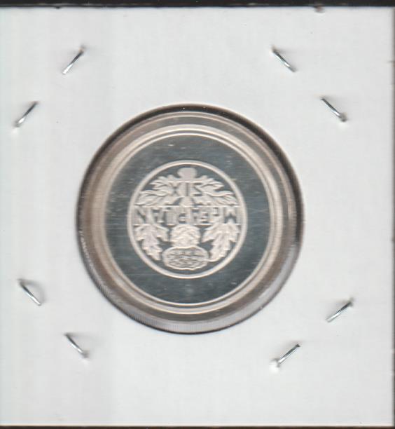 1911 McFarlan Six Car Auto Coin, .925 Sterling Silver, Proof