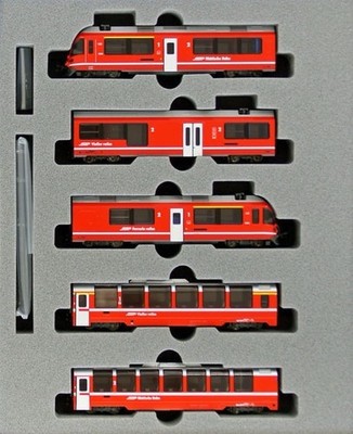 Kato 10-1318 Set Bernina Express Rhb Allegra scala N
