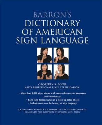 Barron's Dictionary of American Sign Language Hardcover Geoffrey