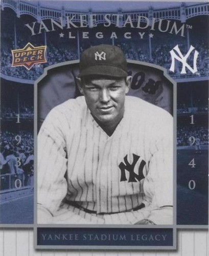 2008 Upper Deck Yankee Stadium Legacy Bill Dickey #YSL647