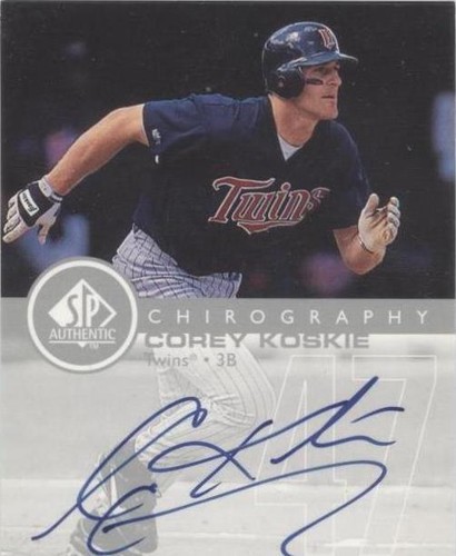 1999 SP Authentic - Corey Koskie #CK