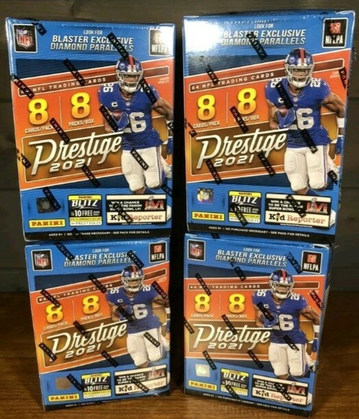 2021 Panini Prestige Football Checklist Sorted by Team Football Cards