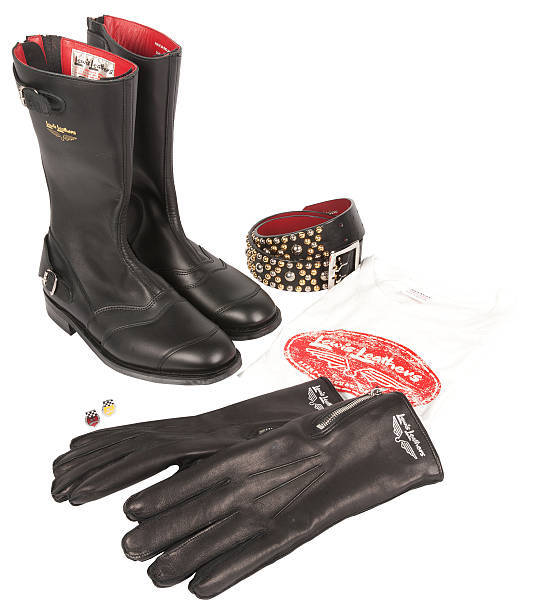 Collection of Lewis Leathers products including Lined Gloves Wesse- Old