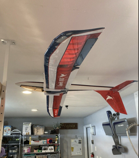 RC Airplane  Hanger Ceiling Mount Wall Bracket for Hanging Extra Large Planes