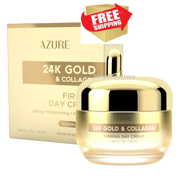 AZURE 24K Gold & Collagen Firming Day Cream Illuminating