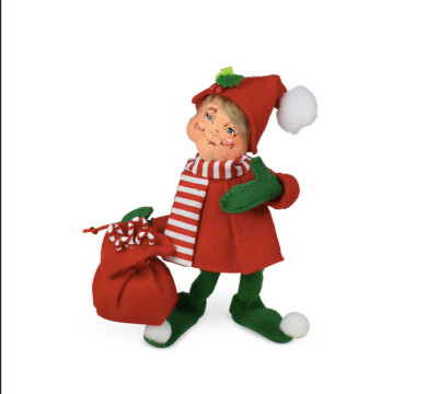 Annalee Christmas Jolly Green Elf 5'' New 2023 510023 Open Mouth See 2ndPic