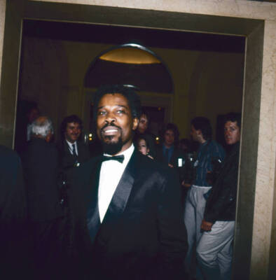 British R&B Pop singer Billy Ocean attends an unspecified event Lo- Old Photo