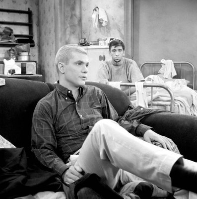 Dwayne Hickman and Bob Denver in THE MANY LOVES OF DOBIE GILLI- 1959 Old Photo 1