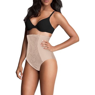 

FLEXEES by Maidenform Ultra Firm Корректирующее белье с высокой талией, 83061, телесный, L, Nude, 83061