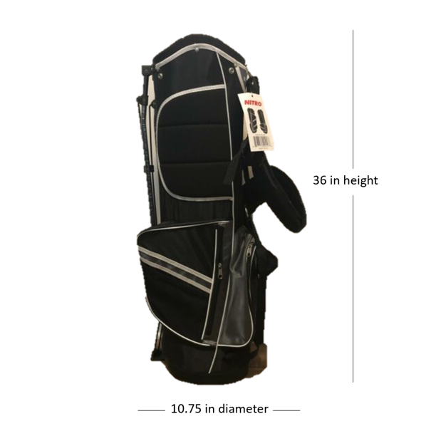 Nwt Nitro Pro Cart Golf Lightweight Stand Bag