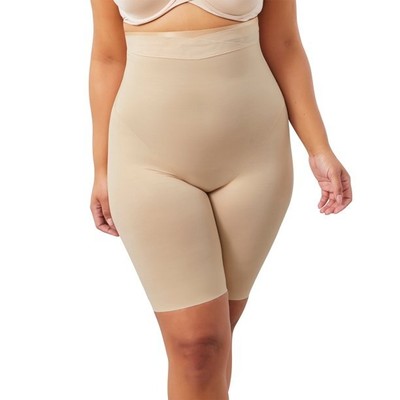 Женская модель Maidenform с завышенной талией, облегающая бедра, телесного цвета, 3XL