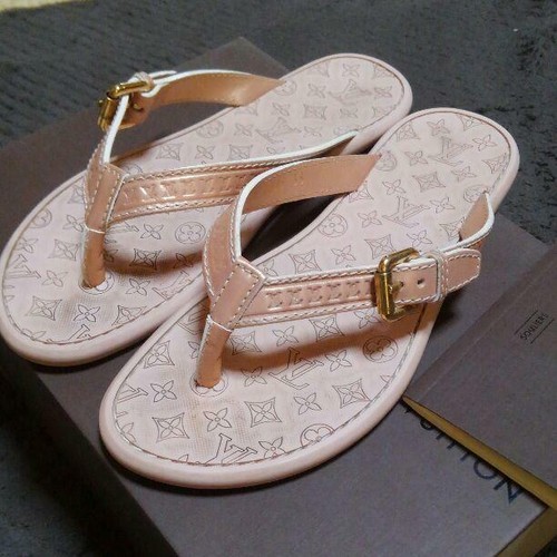 Louis Vuitton Mongram Flip Flops