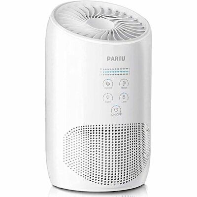 PARTU HEPA Air Purifier for Home with Fragrance Sponge NEW White BS-03