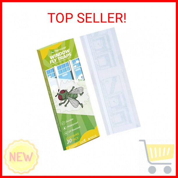 For Indoors, Fly Paper Sticky Strips, Fly Catc