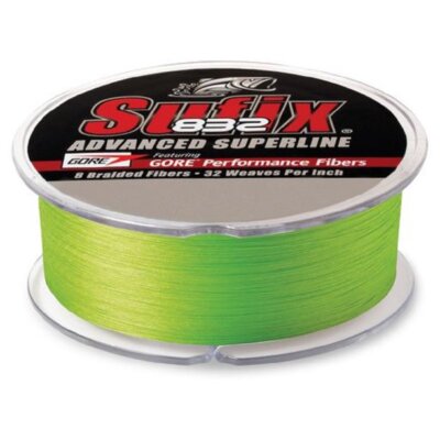 Sufix 832 Advanced Superline Braid - 465b - Neon Lime - 600 yds - 660-265L