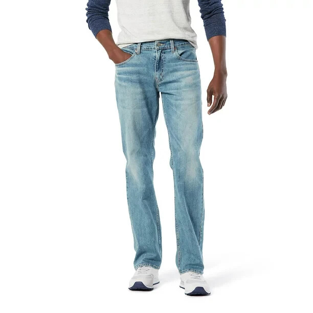 

Мужские джинсы свободного кроя Signature от Levi Strauss - Co., размер 42x32, Синий, Levi's Signature