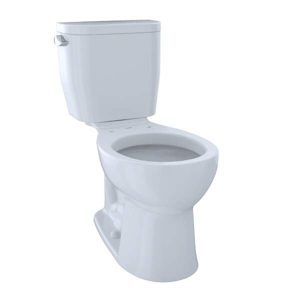 TOTO® Entrada? Two-Piece Round 1.28 GPF Universal Height To