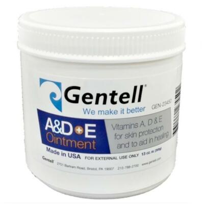 2 PACK! Vitamins A&D (+E) Ointment 13oz Jar Skin Protectant Diaper Rash Cream