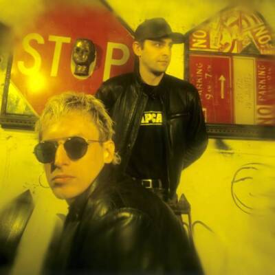 Chemlab vocalist arranger Jared Louche and vocalist arranger Dylan - Old Photo 2