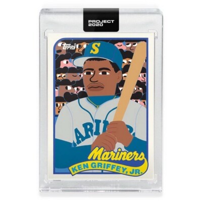 Topps Project 2020 Ken Griffey Jr Mariners Keith Shore #88 W/Box & Bubble Mailer