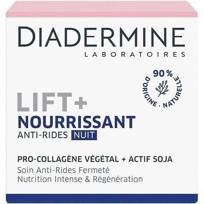 Diadermine - Nourishing Lift+ - Face Night Cream - Ultra Firming Anti-Wrinkle